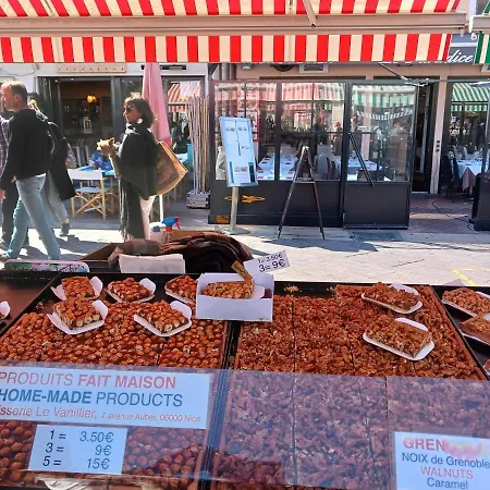 Large 2br Sunny 20 Meter Terrace Parking Shops Appartement Nice