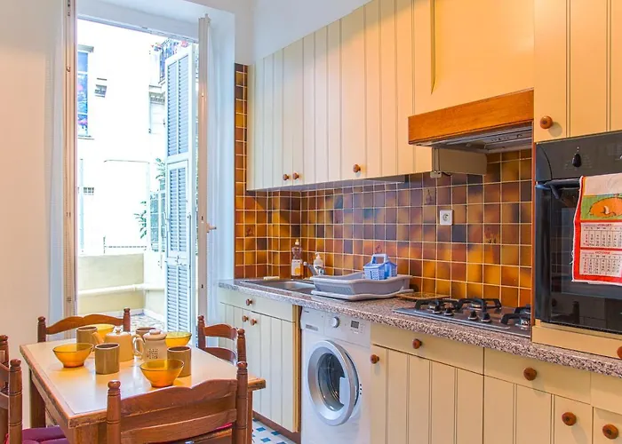 Apartamento Large 2br Sunny 20 Meter Terrace Parking Shops Nice