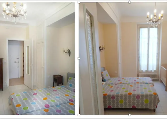 Large 2br Sunny 20 Meter Terrace Parking Shops Nice