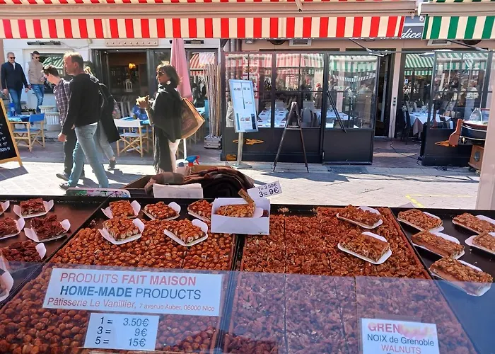 Large 2br Sunny 20 Meter Terrace Parking Shops Apartmán Nice